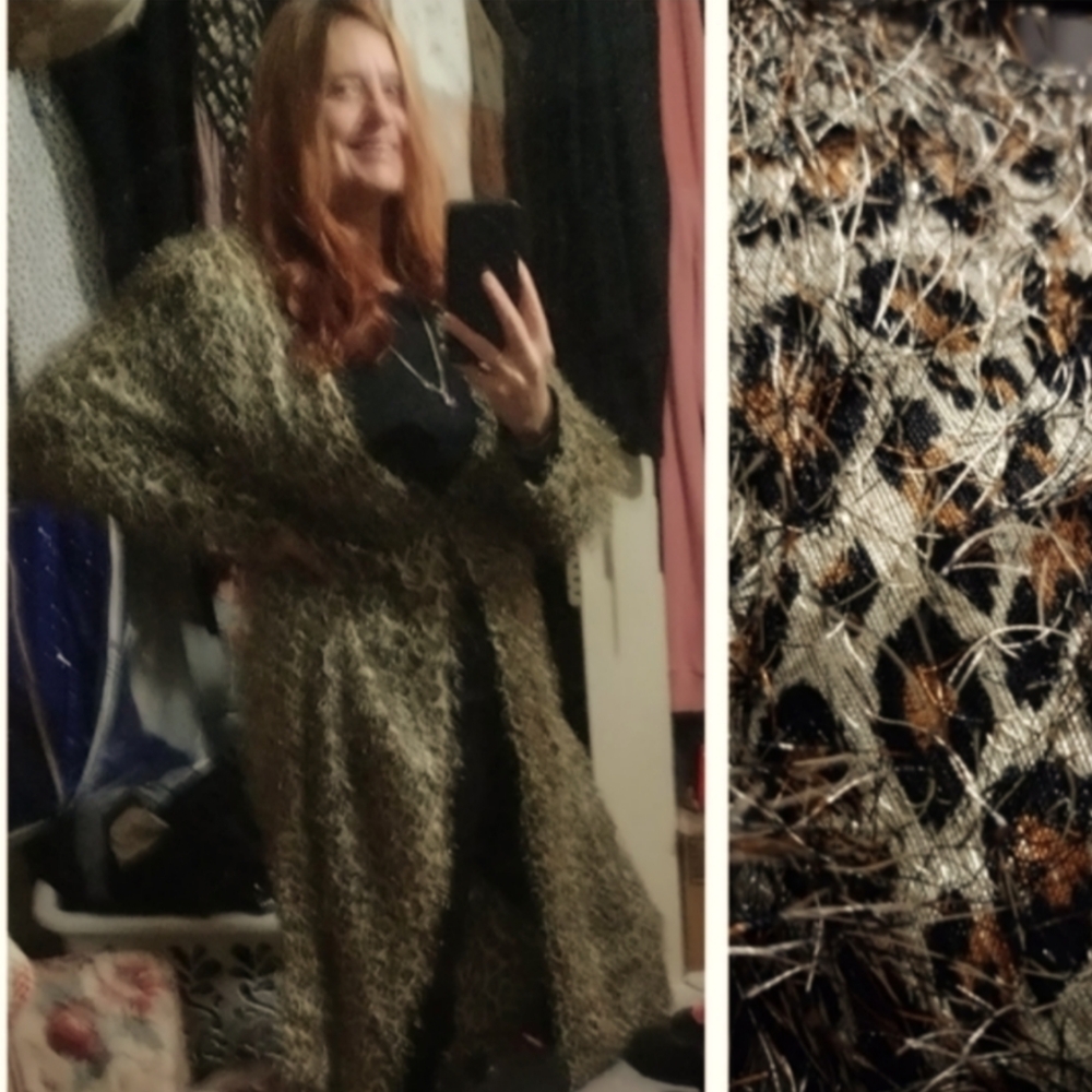 Spectacular Vejaiz Designs over coat.